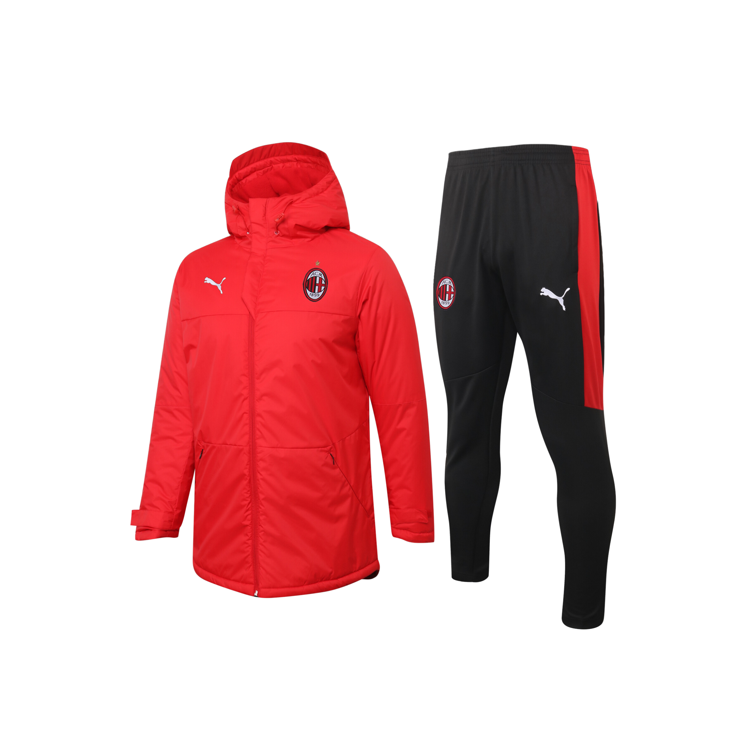 047DC87C-0DF5-4986-849B-BB5A9E03EAC8 Doudoune ensemble inter Milan rouge – Image 1