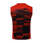 Debardeur Short Milan AC Homme 2024 2025 Rouge Noir | Foot Sport – Image 3