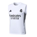 Debardeur Short Real Madrid Homme 2025 2026 Blanc Clair | Foot Sport – Image 2