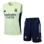 Debardeur Short Real Madrid Homme 2025 2026 Vert Clair | Foot Sport