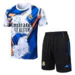 Ensemble Maillot Short Real Madrid Homme/Enfant 2025 2026 Bleu Tache | Foot Sport