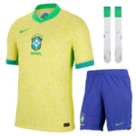 Maillot Brésil Kit Enfant Domicile 2024 2025 | Foot Sport