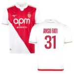 Maillot AS Monaco Enfant Domicile 2025 2026 | Foot Sport – Image 8