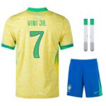 Maillot Brésil Kit Enfant Domicile 2024 2025 | Foot Sport – Image 5