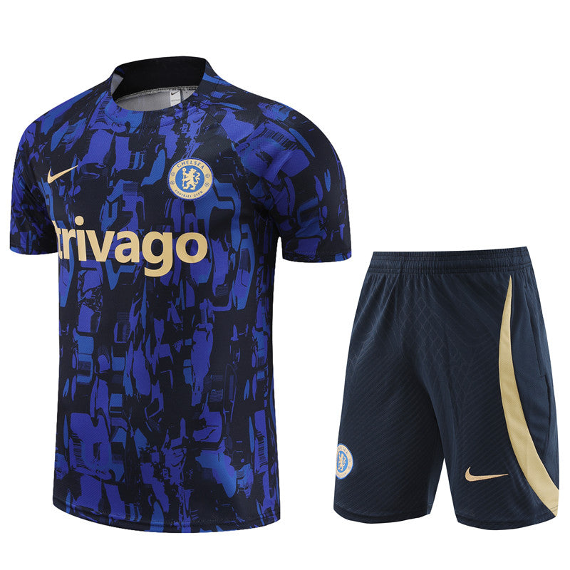 Maillot-Entrainement-Chelsea-Bleu-Homme-2023-2024 Maillot Training Chelsea Bleu Homme/Enfant 2023-2024 | Foot Sport – Image 1