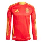 Maillot Espagne Domicile Manches Longues 2024 2025 Homme | Foot Sport