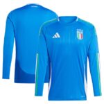 Maillot Italie Manches Longues Homme Domicile 2024 2025 | Foot Sport – Image 2
