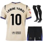 Maillot Lamine Yamal 10 Kit Enfant Barca Exterieur 2025 2026 | Foot Sport