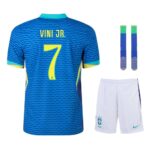 Maillot Brésil Kit Enfant Exterieur 2024 2025 | Foot Sport – Image 6