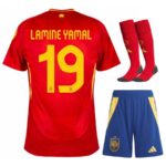 Maillot Espagne Kit Enfant Domicile 2024 2025 | Foot Sport – Image 2
