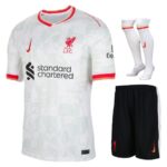 Maillot Kit Enfant Third Liverpool 2024 2025 Blanc | Foot Sport