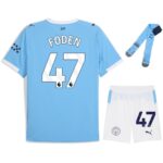 Maillot Kit Enfant Manchester City Domicile 2025 2026 | Foot Sport – Image 5