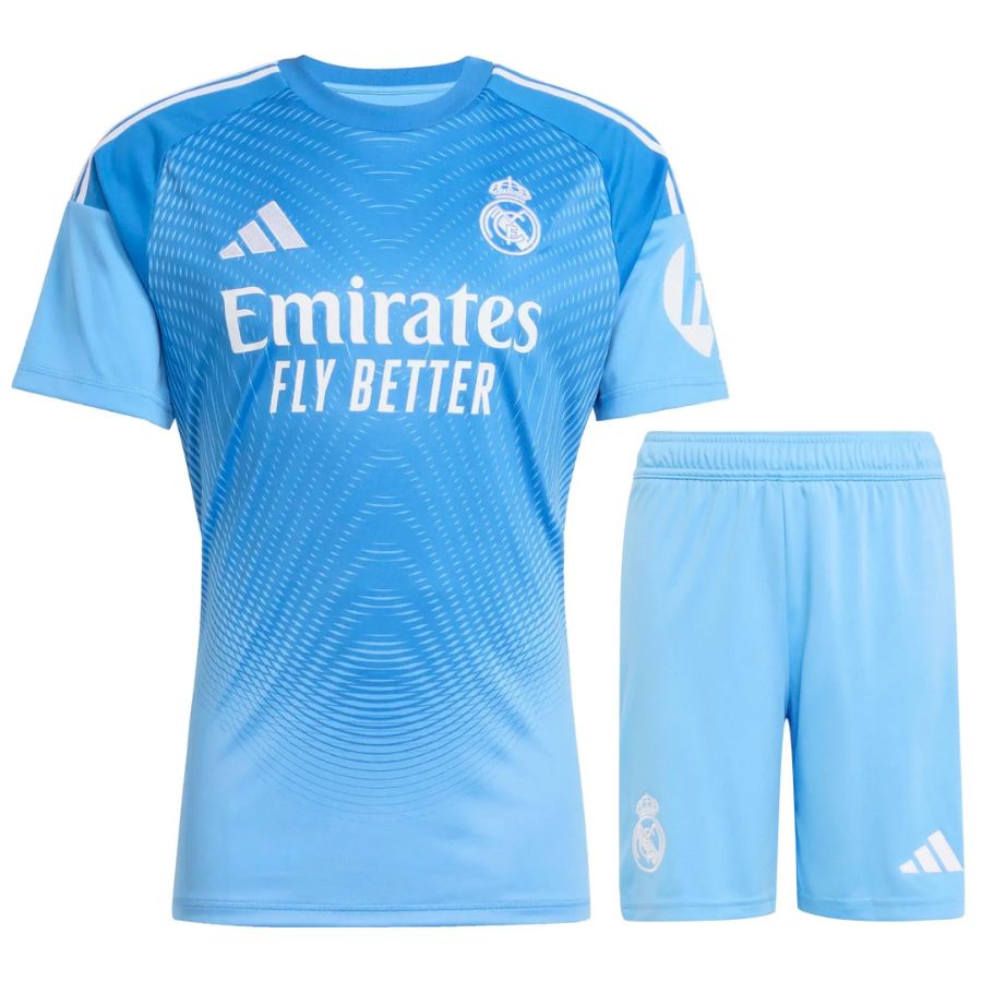 Maillot-Kit-Enfant-Real-Madrid-2025-2026-Gardien-1 Maillot Kit Enfant Gardien Real Madrid 2025 2026 | Foot Sport – Image 1
