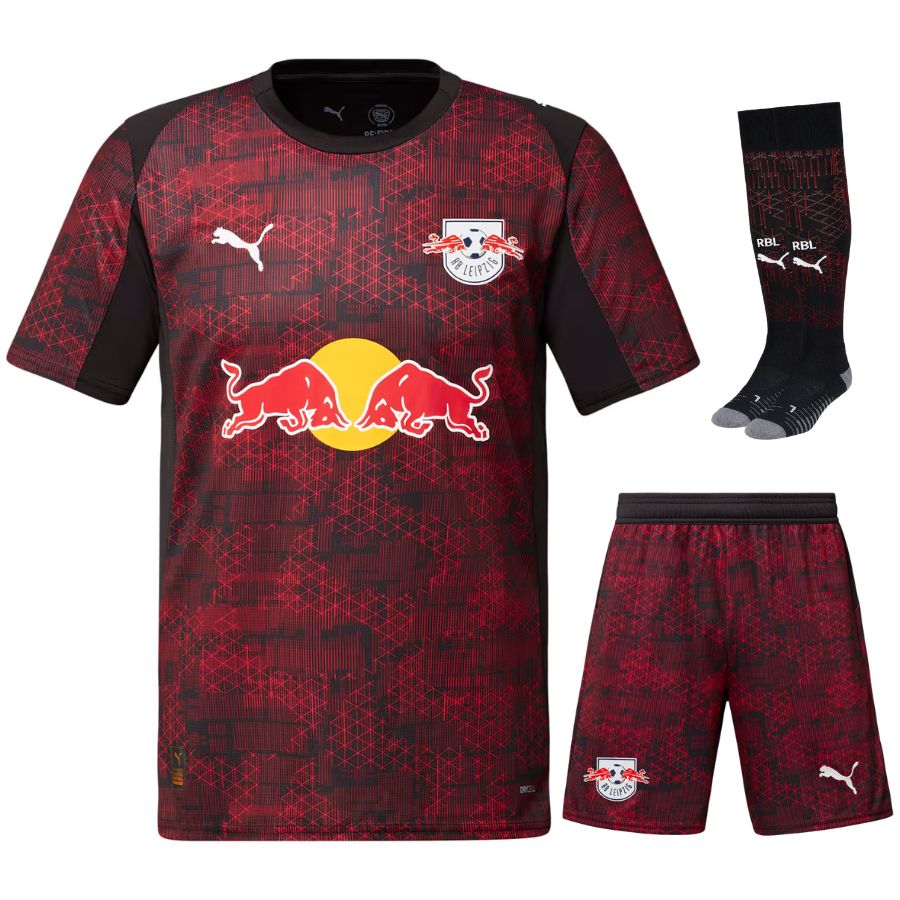 Maillot-Kit-Enfant-Red-Bull-Leipzig-Third-2025-2026 Maillot Leipzig Kit Enfant Third 2025 2026 | Foot Sport – Image 1