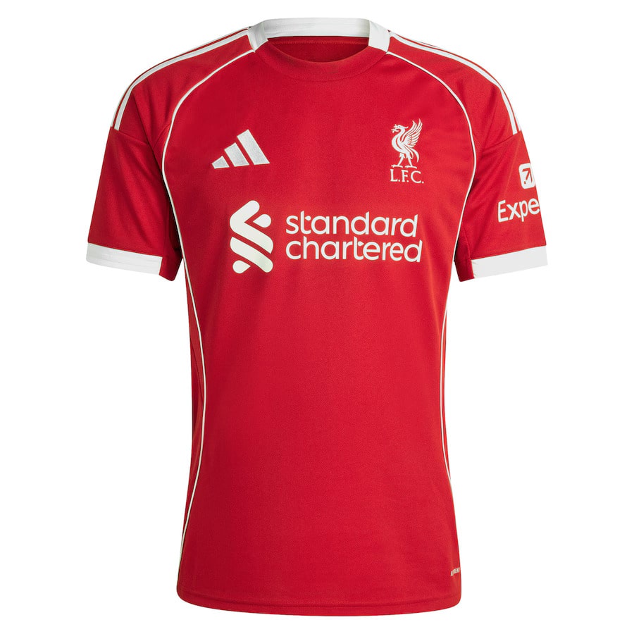 Maillot-Liverpool-Domicile-2025-2026-1 Maillot Liverpool Domicile Homme 2025 2026 Rouge | Foot Sport – Image 1