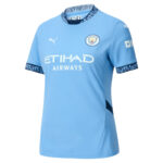Maillot Manchester City Femme 2024 2025 Bleu | Foot Sport