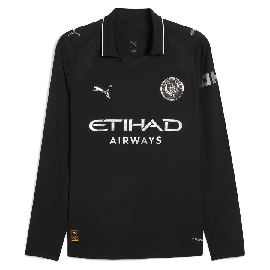 Maillot-Manchester-City-Exterieur-2025-2026-Manches-Longues-1 Maillot Manchester City Manches Longues Homme Exterieur 2025 2026 | Foot Sport – Image 1