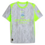 Maillot Manchester City Homme Third 2025 2026 Gris | Foot Sport