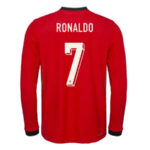 Maillot Portugal Ronaldo Domicile Manches Longues 2024 2025 Homme | Foot Sport