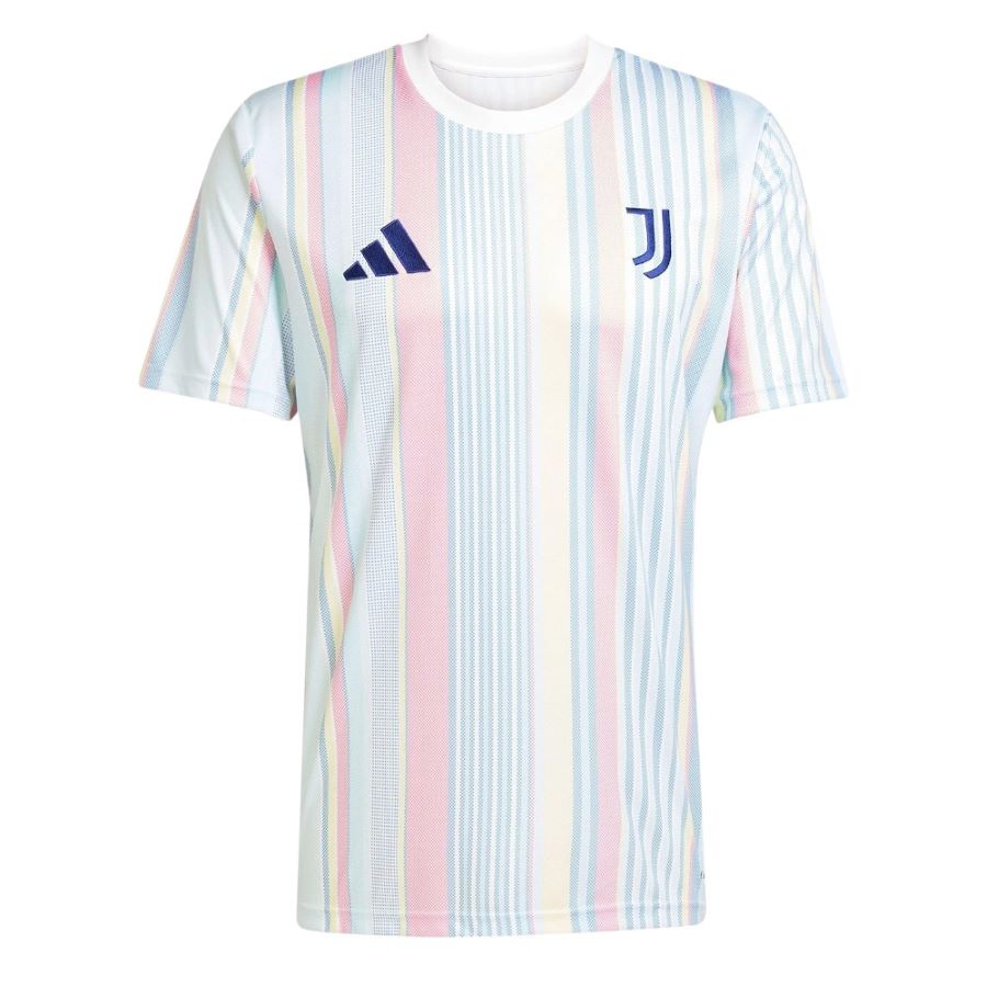 Maillot-Pre-Match-Juventus-2025-2026-1 Maillot Training Juventus Blanc Homme/Enfant 2025-2026 | Foot Sport – Image 1