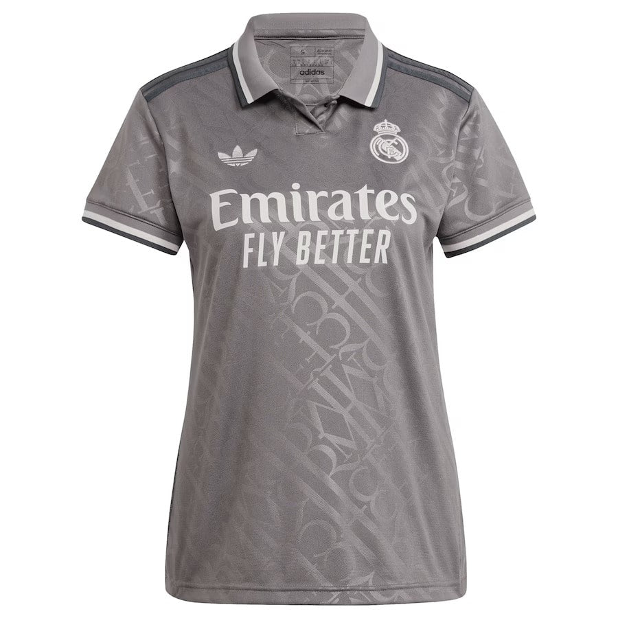 Maillot-Real-Madrid-2024-2025-Third-Femme Maillot Real Madrid Third Femme 2024 2025 Noir | Foot Sport – Image 1