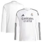 Maillot Real Madrid Manches Longues Homme Blanc 2024 2025 | Foot Sport – Image 3