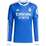 Maillot Real Madrid Third Manches Longues Bleu Homme 2025 2026 | Foot Sport