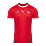Maillot Suisse Homme Domicile Euro 2024 2025 | Foot Sport