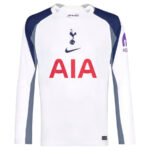 Maillot Tottenham Manches Longues Domicile Homme Blanc 2025 2026 | Foot Sport