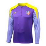 Survetement Atletico Madrid Training Homme/Enfant  2025 2026 Violet Jaune | Foot Sport – Image 2