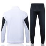 Survetement Chelsea Veste Homme/Enfant  2025 2026 Blanc Noir | Foot Sport – Image 4