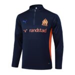 Survetement Marseille OM Training Homme/Enfant 2025 2026 Bleu Foncé | Foot Sport – Image 2