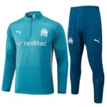 Survetement Marseille OM Training Homme/Enfant 2025 2026 Vert Clair | Foot Sport