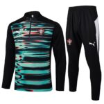 Survetement Portugal Training Homme/Enfant 2024 2025 Vert Noir | Foot Sport