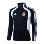 Survetement Real Madrid Training Homme/Enfant 2025 2026 Noir Blanc | Foot Sport – Image 2