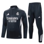 Survetement Real Madrid Training Homme/Enfant 2025 2026 Noir Clair | Foot Sport