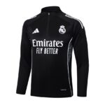 Survetement Real Madrid Training Homme/Enfant 2025 2026 Noir Sombre | Foot Sport – Image 2