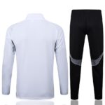 Survetement Real Madrid Veste Homme/Enfant  2025 2026 Blanc Clair | Foot Sport – Image 4