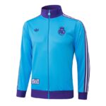 Survetement Real Madrid Veste Homme/Enfant  2025 2026 Bleu Ciel | Foot Sport – Image 2
