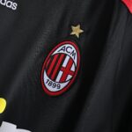 Maillot AC Milan Retro Vintage 2007-2008 Exterieur Noir Homme | Foot Sport – Image 5