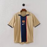 Maillot Barcelone Retro Vintage 2001-2002 Exterieur Homme | Foot Sport
