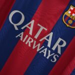 Maillot Barcelone Retro Vintage 2014-2015 Domicile Homme | Foot Sport – Image 3