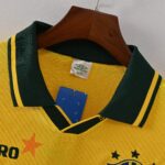Maillot Bresil Retro Vintage 1994 Domicile Coupe du Monde Homme | Foot Sport – Image 4