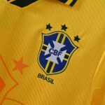 Maillot Bresil Retro Vintage 1994 Domicile Coupe du Monde Homme | Foot Sport – Image 3