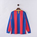 Maillot Barcelone Retro Vintage Manches Longues 2010-2011 Domicile Homme | Foot Sport – Image 2